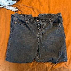 Lucky Brand high rise 90s loose straight jeans